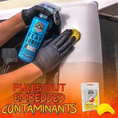 Chemical Guys Sistema Completo de Arcilla para Automóviles, Camiones, Todoterrenos y Motocicletas, Kit