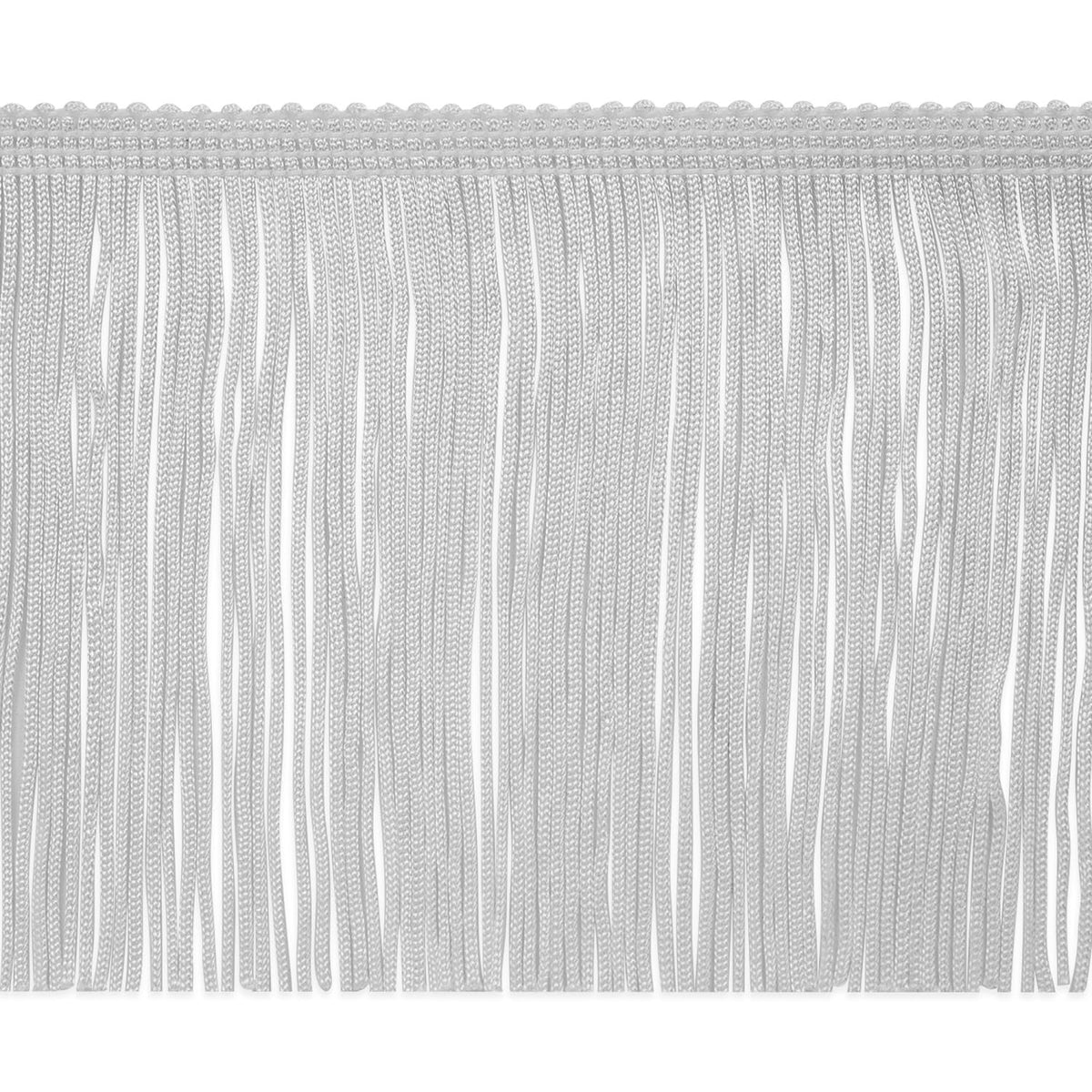 Trims by the Yard Fleco de Cadena Decorativo, 4 Pulgadas - Blanco
