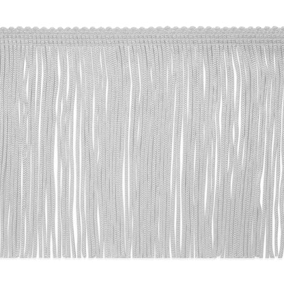 Trims by the Yard Fleco de Cadena Decorativo, 4 Pulgadas - Blanco