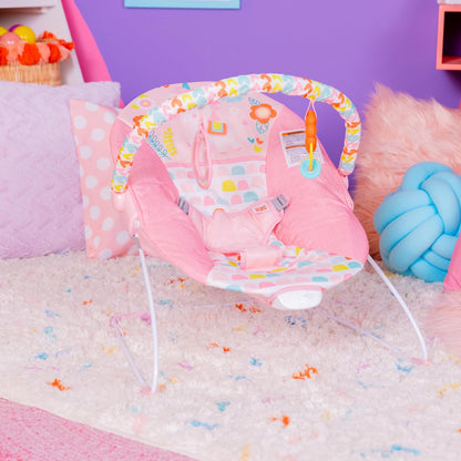 Bright Starts Fanciful Fantasy Vibrating Bouncer with Toy bar
