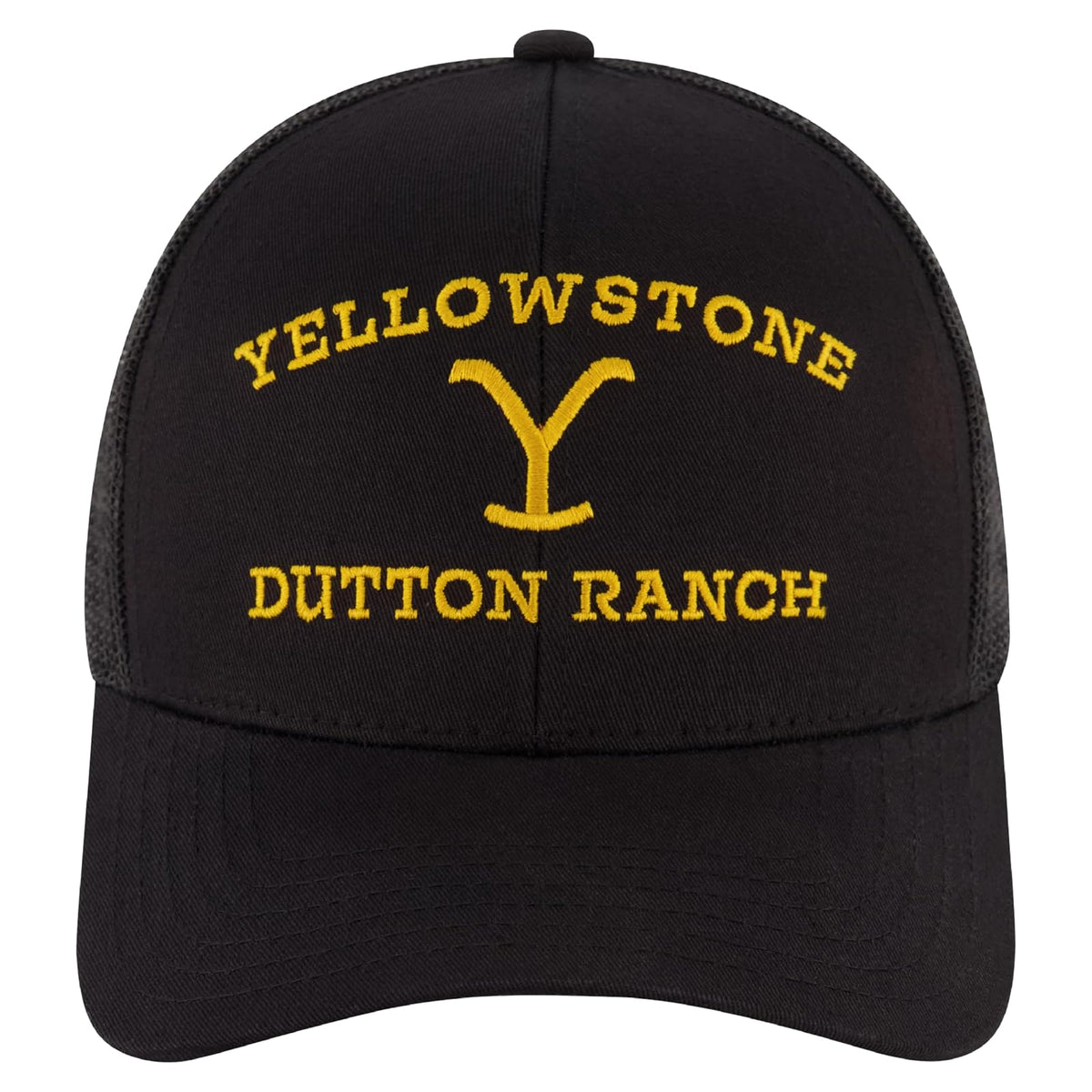 Concept One Yellowstone Adjustable Snapback Mesh Snapback Trucker Hat with Curved Brim Gorra de béisbol Unisex Adulto - Talla Única - midnight