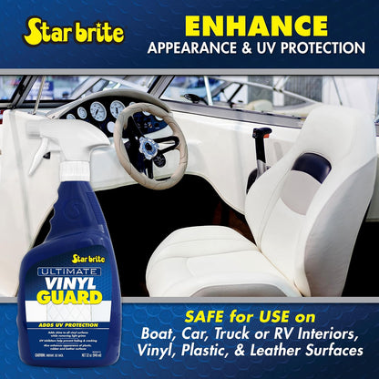 STAR BRITE Protector de Vinilo Ultimate, Protegión y Brillo, Azul, 946 ml, 095932