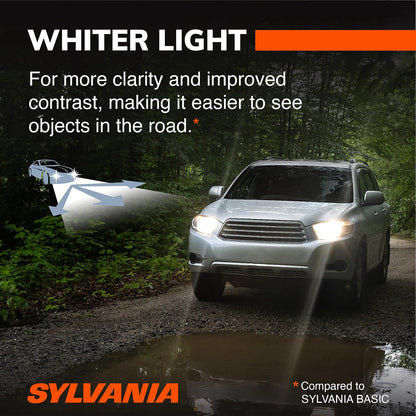 SYLVANIA 893 SilverStar High Performance Halogen Fog Bulb, (Pack of 1)