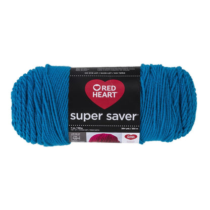 Red Heart Super Saver Ovillo de Estambre Acrílico - Color rojo y negro - Sólido