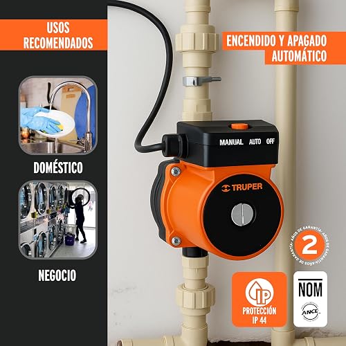 Truper PRE-1/6, Bomba presurizadora de 1/6 HP