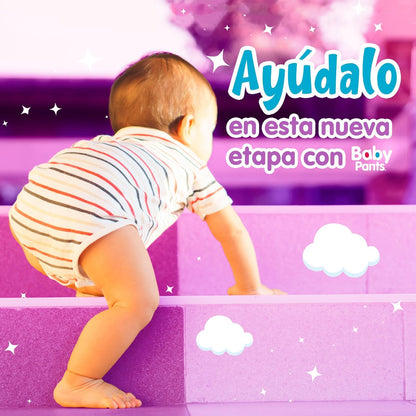 Baby Pants Calzón Entrenador Niña Talla Mediana 96 pañales