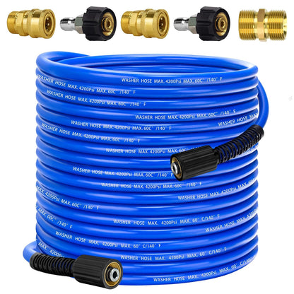 Viheg Manguera de Lavado a Presión 1/4 pulg M22, 4200 PSI - 100FT