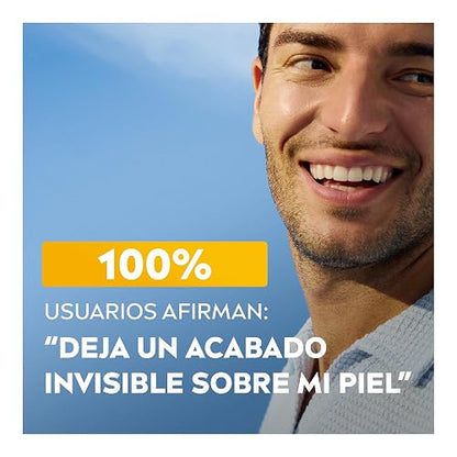 Protector Solar Facial NIVEA SUN Fluido Diario Invisible + Antioxidantes Fps50+ 40Ml, Efecto Mate y Antioxidantes