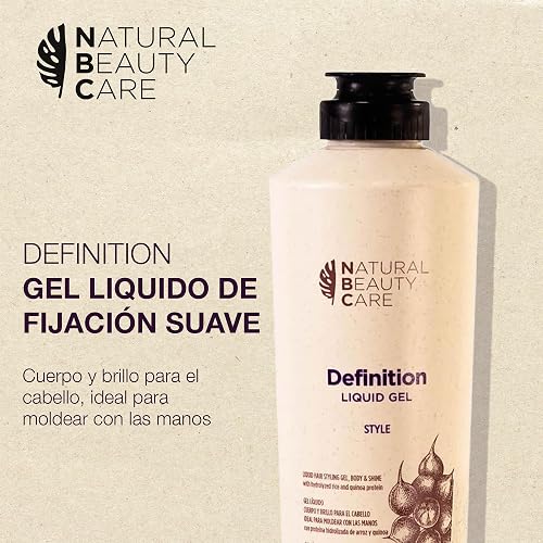 NATURAL BEAUTY CARE Gel Definition Fijación Suave Cabello Rizado 300ml