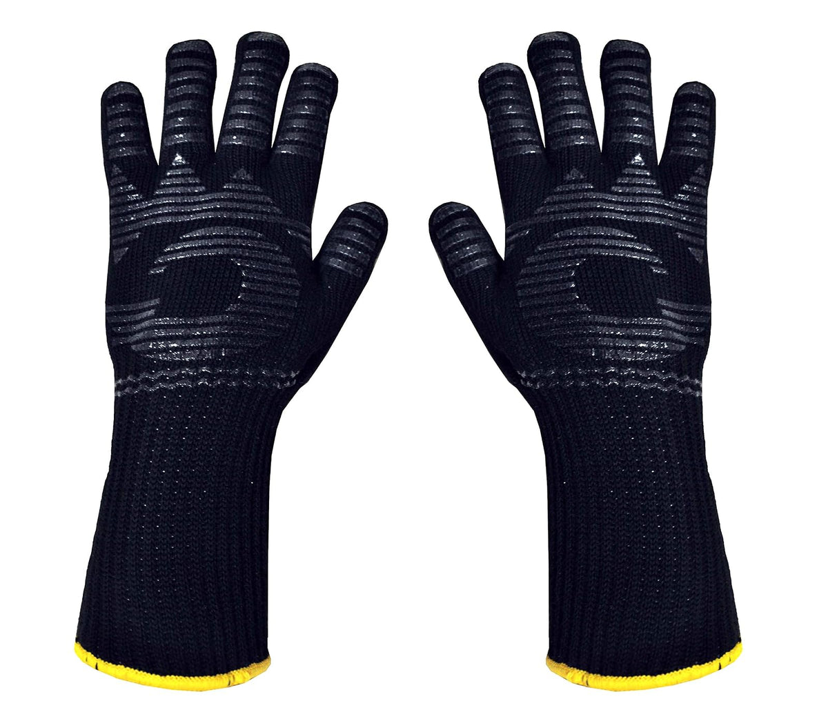 Guantes resistentes al calor de °C a la parrilla para chimenea, accesorios de barbacoa para cocina, guantes de barbacoa, guantes de horno, 1 par, fibra térmica Dupont Nomex está fabricado en Estados Unidos