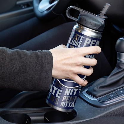 Rico Industries NCAA Penn State Nittany Lions - Vaso de Acero Inoxidable de 22 onzas con Tapa, Ideal para café, té, Agua o cócteles