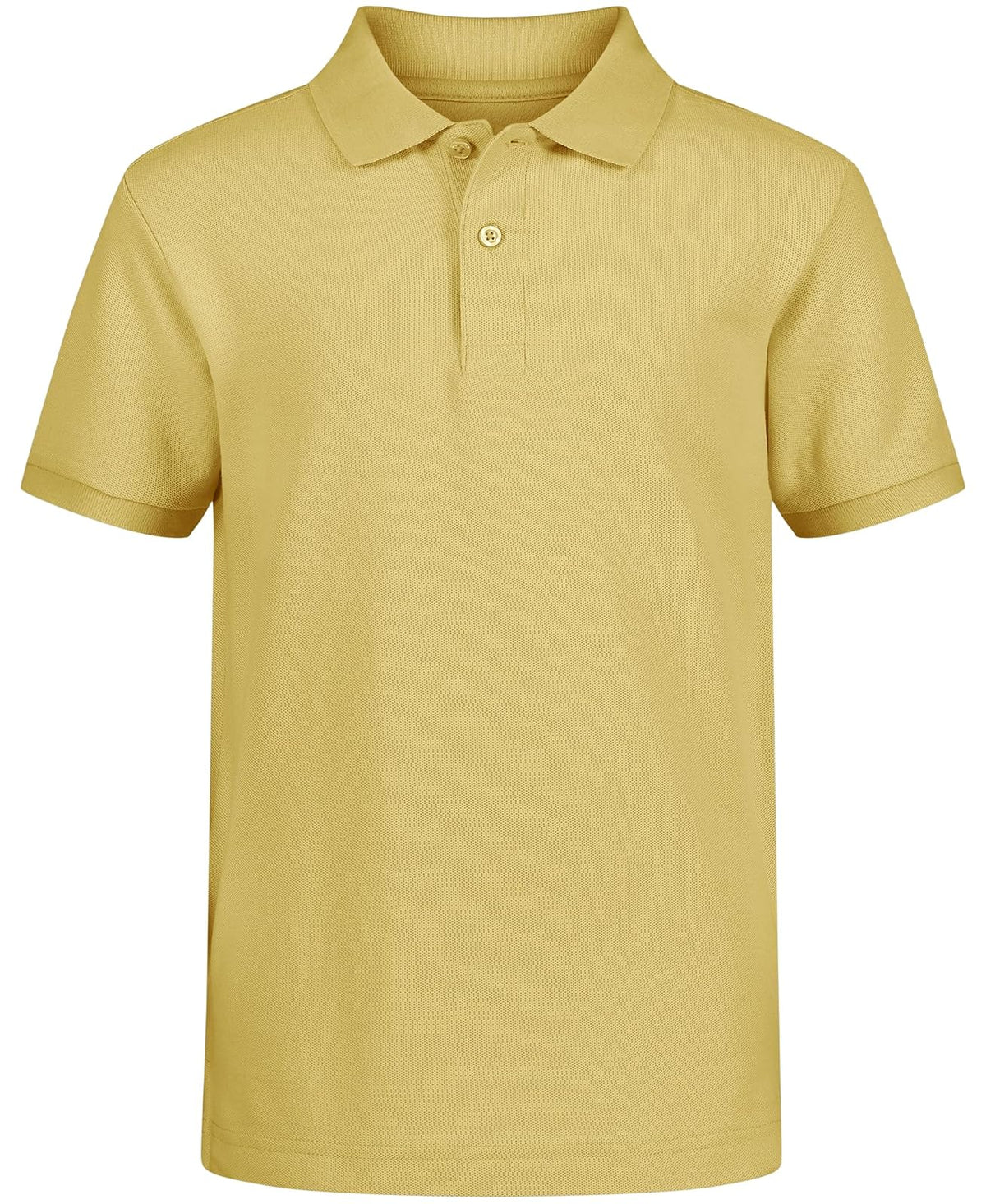 Nautica Polo Piqué de Manga Corta para Niño Pequeño - Niños grandes - 18-20 - Amarillo claro