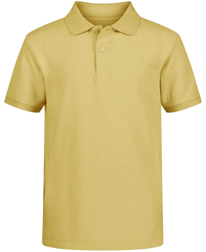 Nautica Polo Piqué de Manga Corta para Niño Pequeño - Niños grandes - 18-20 - Amarillo claro