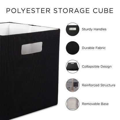DII Cubo reticulado de poliéster, Lattice Teal, 13" Large Cube, 1, 1
