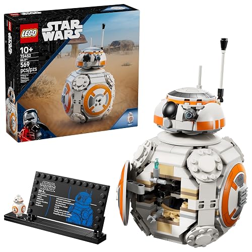 LEGO Star Wars: El Despertar de la Fuerza Droide Astromecánico BB-8 – Juguete de Construcción Coleccionable – Decoración Basada en Star Wars – para Mayores de 10 Años – 75452