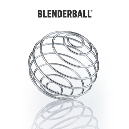 BlenderBottle Radian de acero inoxidable | Botella de agua | Botella mezcladora de batidos de proteínas | con batidor Blenderball | libre de BPA |Blanco - 770ml
