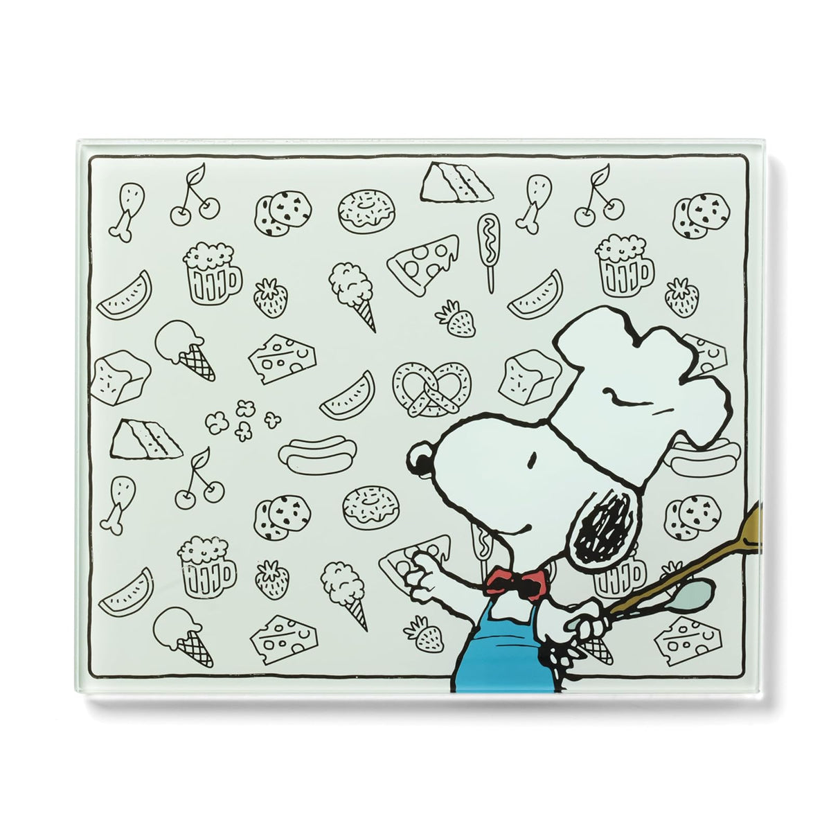 Lenox 897688 Chef Snoopy - Tabla de preparación pequeña