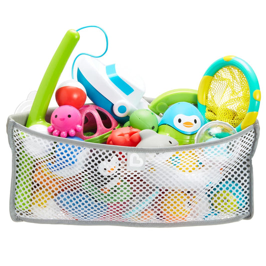 Munchkin® High 'n Dry™ Organizador y almacenamiento de juguetes de baño, gris