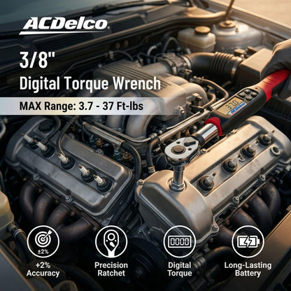 ACDelco ARM601-3 Llave de torsión Digital de 0.95 cm (3/8 in)