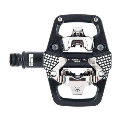 Look Cycle - X-Track En-Rage Plus MTB Pedals - Standard SPD Mechanism Compatible - Ultra Strong Forged Aluminum Body - Large Contact Surfaces - Ideal Enduro Bike Pedals