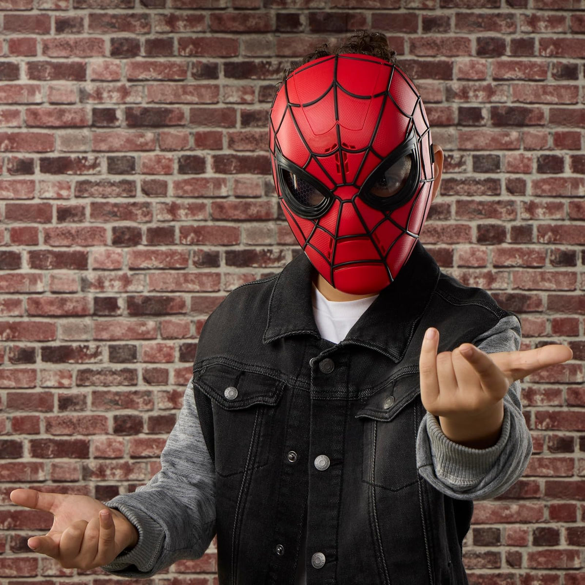 Marvel Máscara Spider-Man Brand New Day Lumínica Chistosa