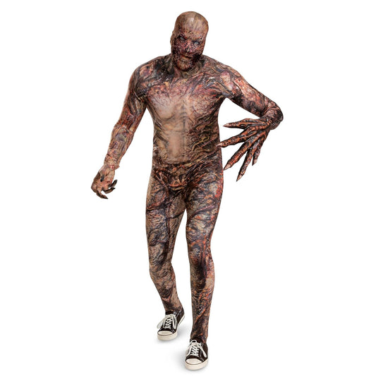 Disfraz de Vecna Stranger Things oficial de Stranger Things y máscara para adultos, talla de hombre (50-52)