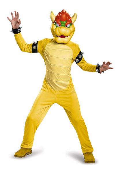 Disguise - Disfraz de Bowser Deluxe, talla pequeña (4-6) - Pequeño (4-6) - Disfraz