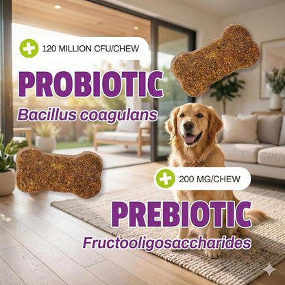 Pet Naturals Suplementos Naturales Daily Probiotics para Perros