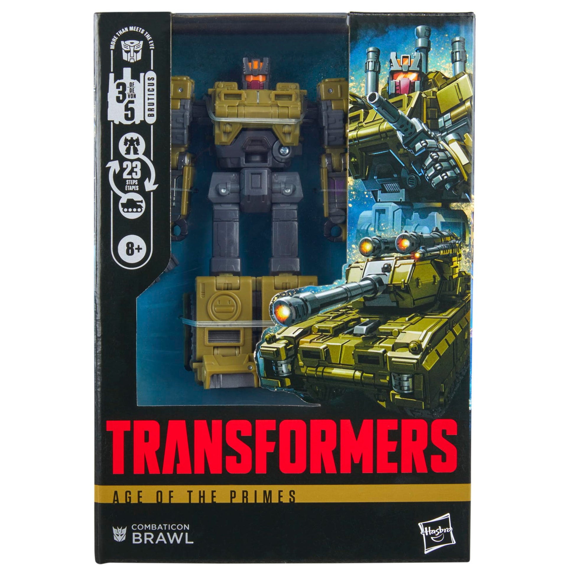 Transformers Figura de Acción Age of The Primes Voyager Combaticon Brawl