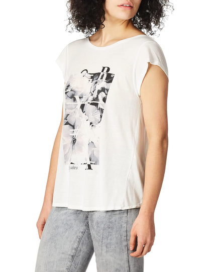 RVCA Camiseta de Manga Corta con diseño de Flores