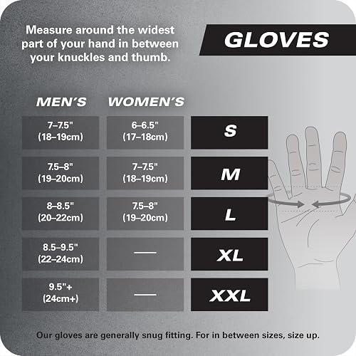 Harbinger Pro - Guantes de pulsera 3.0 - Agarre mejorado, soporte de muñeca superior, licra elástica transpirable en 4 direcciones, palma de piel duradera, diseño de medio dedo para levantamiento de