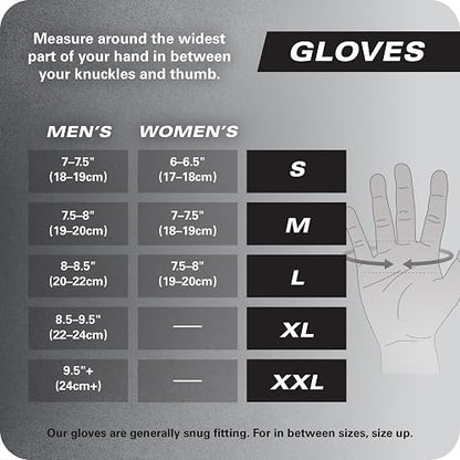Harbinger Pro - Guantes de pulsera 3.0 - Agarre mejorado, soporte de muñeca superior, licra elástica transpirable en 4 direcciones, palma de piel duradera, diseño de medio dedo para levantamiento de
