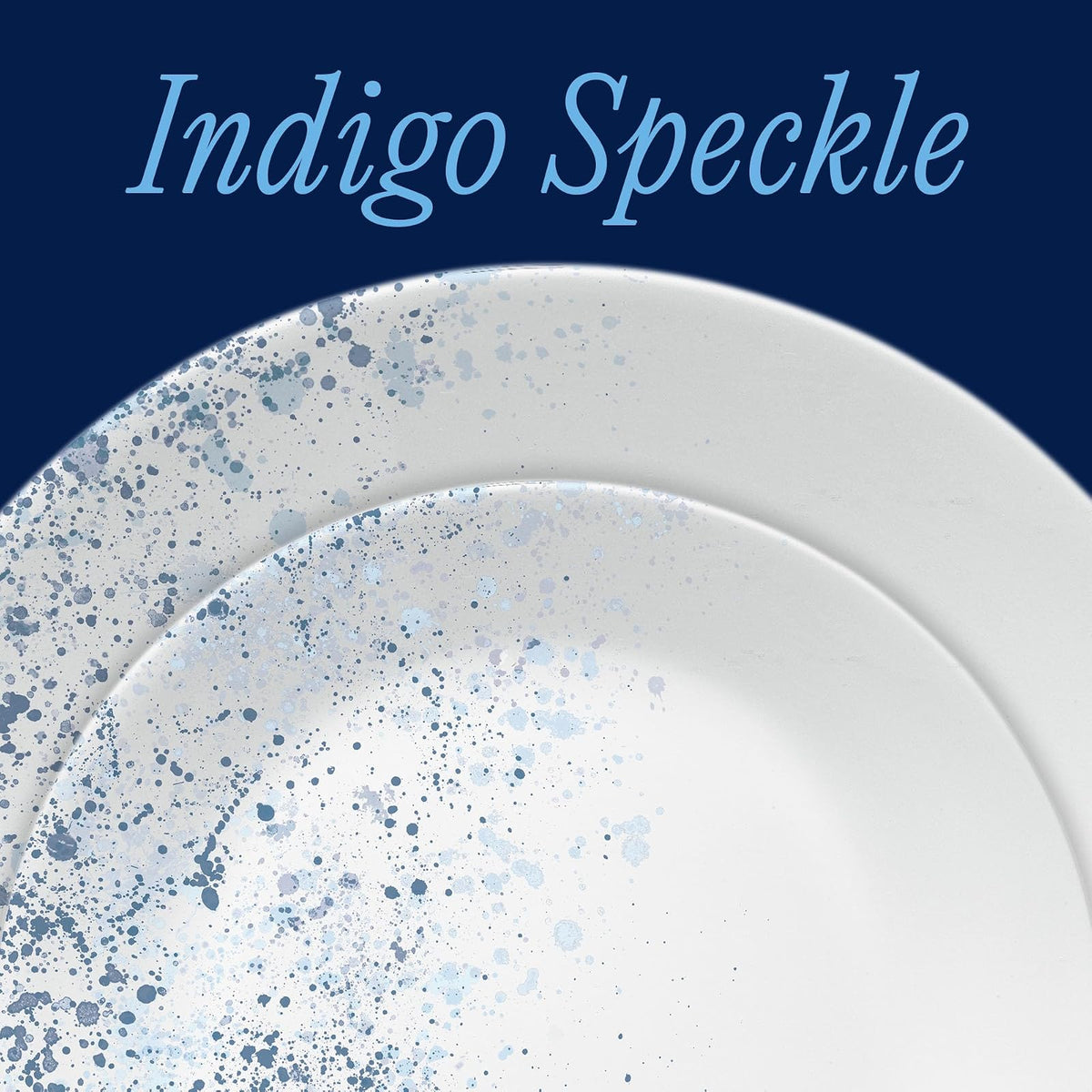 Corelle, 1134352, Vajilla 18 Piezas Indigo Speckle