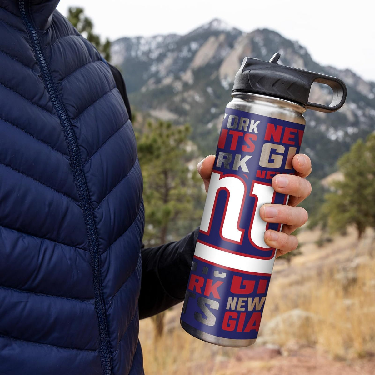 Rico Industries NFL Football San Francisco 49ers - Vaso de acero inoxidable con tapa, ideal para café, té, agua o cócteles
