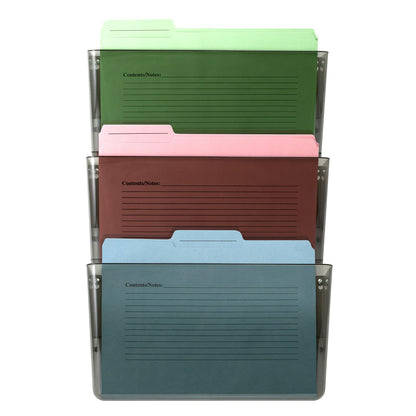 Officemate (OIC21421) - Archivos de pared para ahorrar espacio