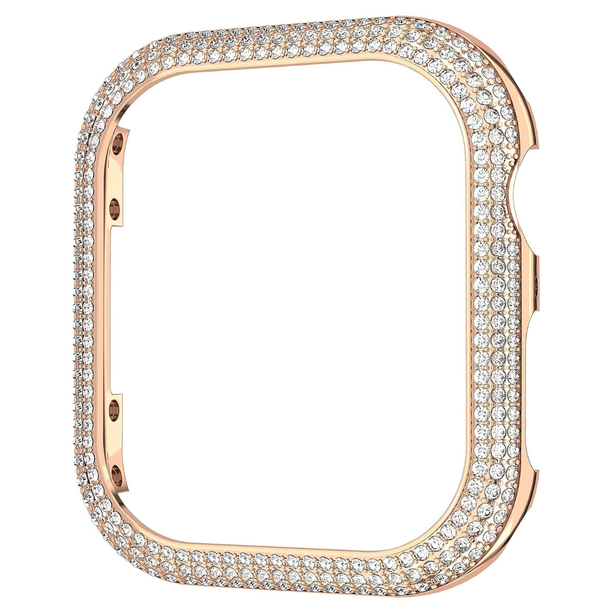 Carcasa Compatible con Apple Watch® Sparkling, Tono Oro Rosa