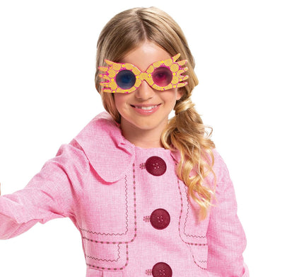 Accesorio Oficial Harry Potter, Lentes Spectrespecs de Luna Lovegood, Wizarding World, Talla Infantil