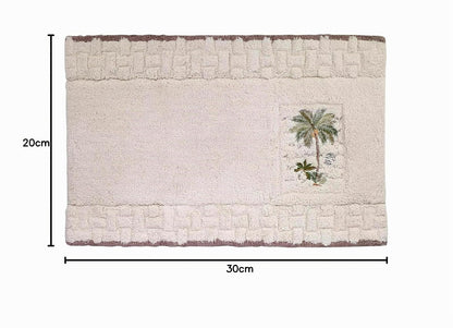 Avanti Linens - Alfombra de baño, Suave y Absorbente, Accesorios de baño inspirados en la Naturaleza (colección Colony Palm Collection)