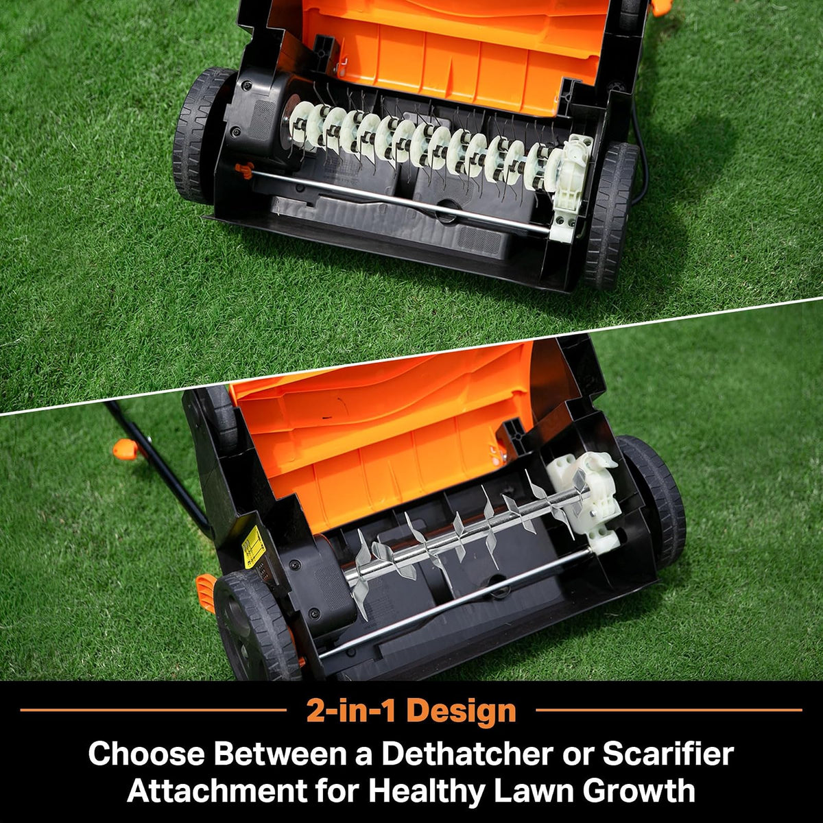 LawnMaster GV1212B Escarificador y Dethatcher 13" 12AMP