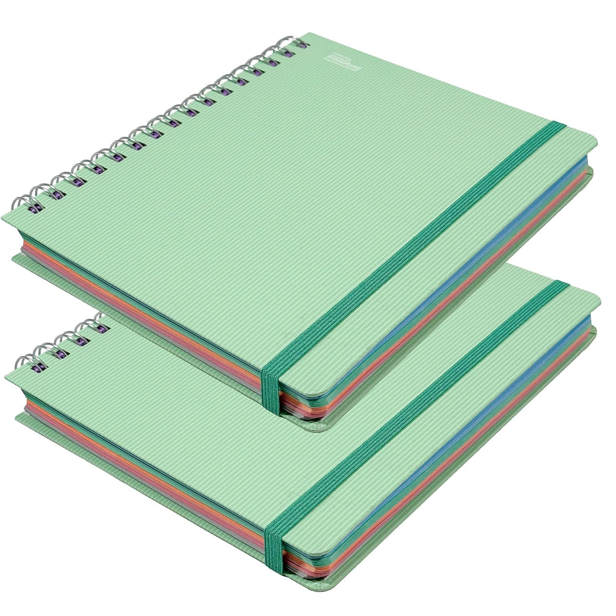 Printaform Libreta Forma Francesa Universitaria, 200 Hojas, 2 Piezas - Cuadro Chico - Menta