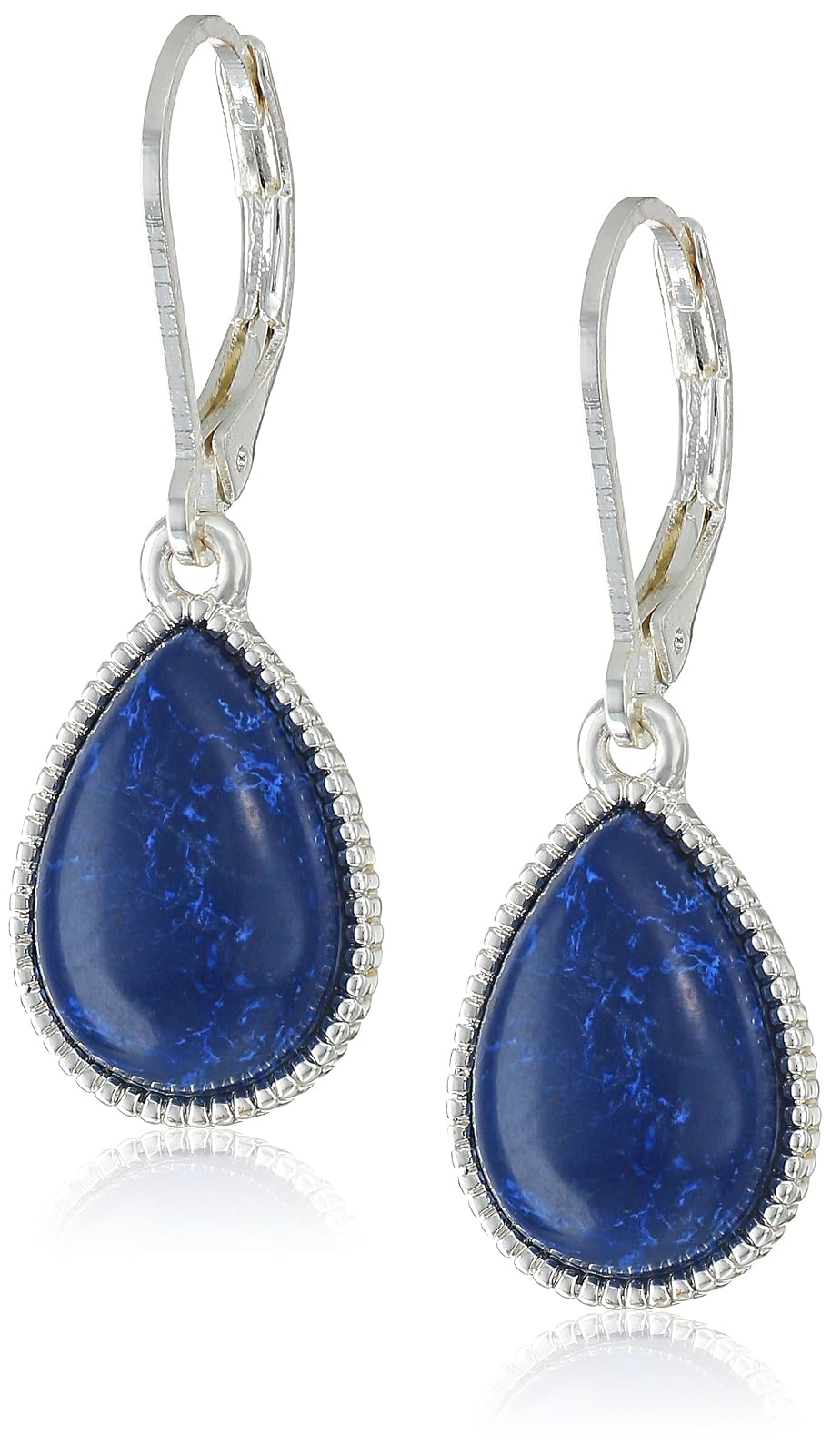 Nine West - arete de gota para mujer, accesorios de joyería de moda para uso diario y ocasión especial, aretes ligeros para looks de día y noche - Plateado