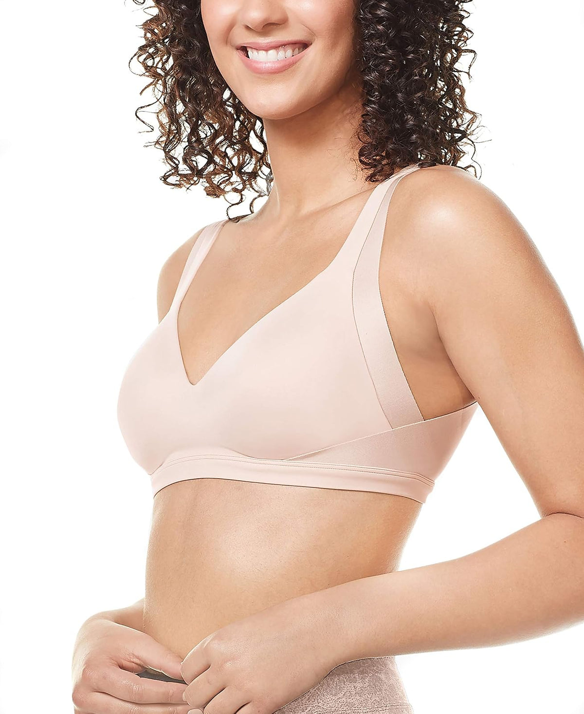 Warner's Brasier Sin Varillas con Ajuste Fácil - Rosewater - G