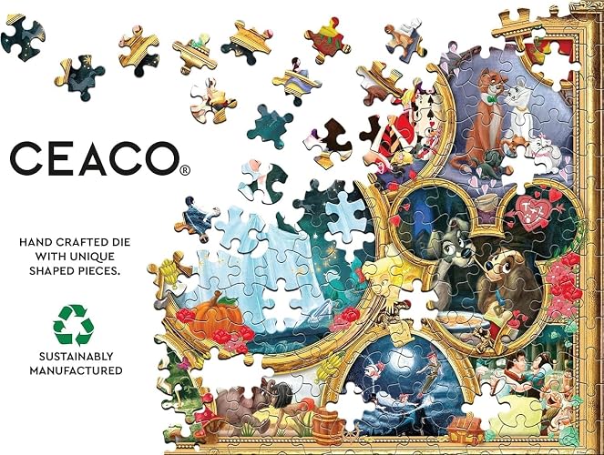 Ceaco - Rompecabezas Disney/Pixar de 2000 piezas de Disney Classics, para niños y adultos