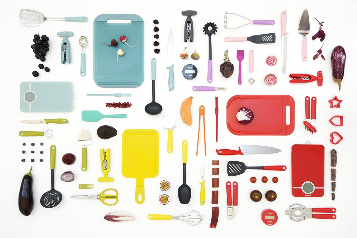 BRABANTIA | Espátula de Silicona | Color Verde | Tamaño Estándar | Utensilio de Cocina