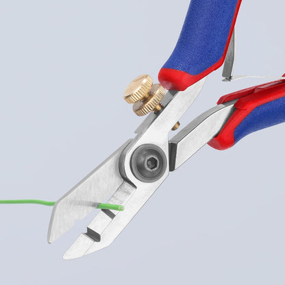 KNIPEX Electronics - Tijeras para pelar cables