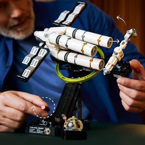 LEGO Icons Proyecto Hail Mary - Model Kit de Construcción para Adultos, Años 18+ - Decoración para Recamara o Escritorio - Regalo para Hombres y Mujeres - 11389
