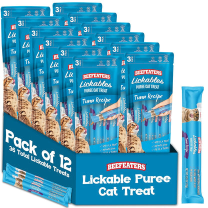 Premio Puré Lickable para Gato Snack Cremoso y Saludable