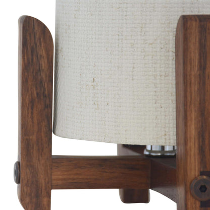 Luzerna CM-0224 Lámpara De Buro Cross, Color Poplar Nogal, 1 Unidad