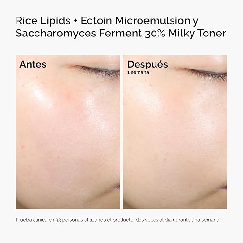 The Ordinary Rice Lipids + Ectoin Microemulsion, Suero hidratante para piel seca, hidratación calmante que ayuda con el enrojecimiento, 60 ml