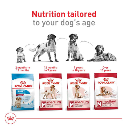 Royal CANIN - Alimento seco para perros adultos SIZE HEALTH NUTRITION MEDIUM, 17 libras